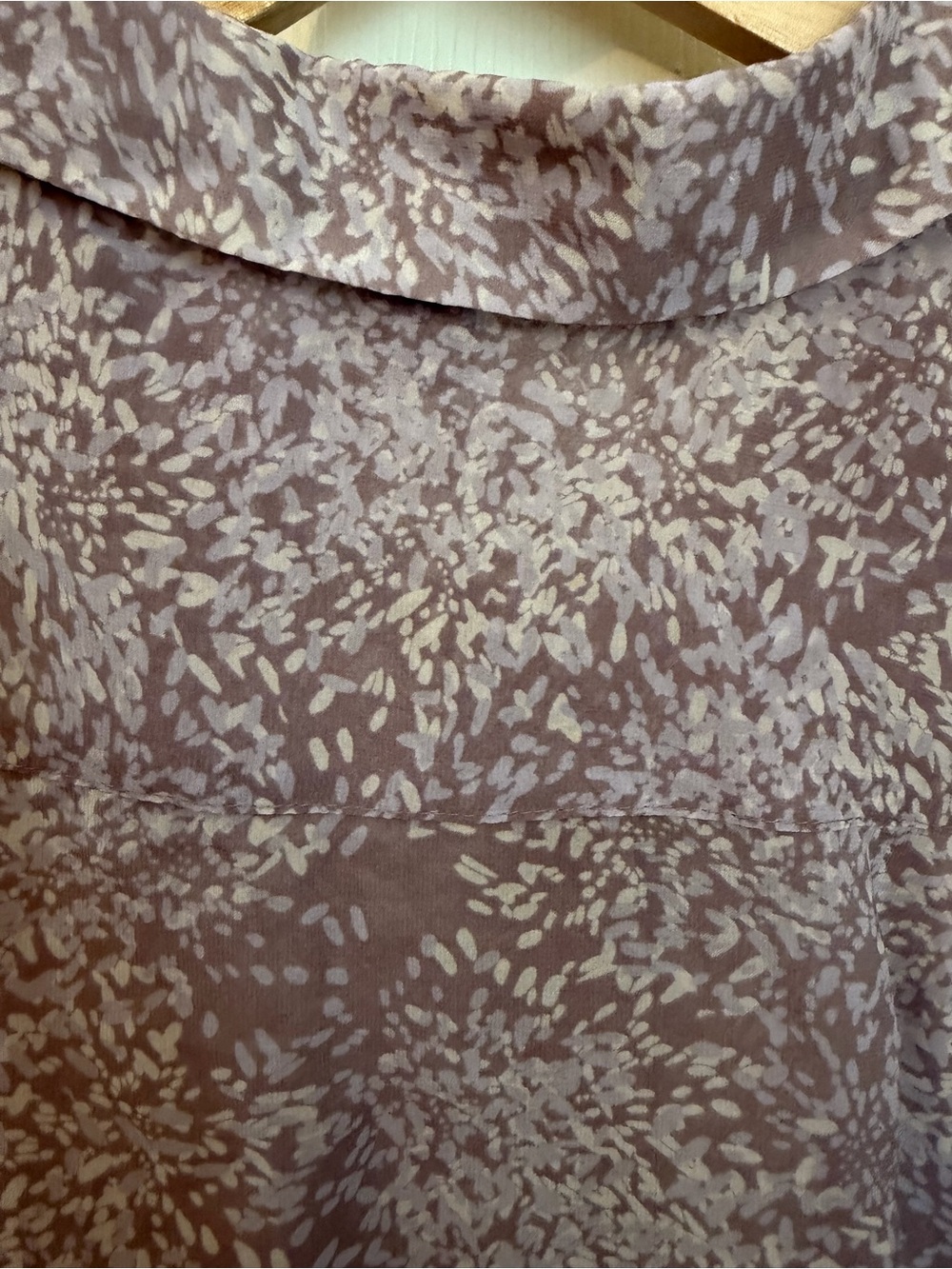 Forever 21 Contemporary Purple Floral Blouse Size M - Picture 6 of 10